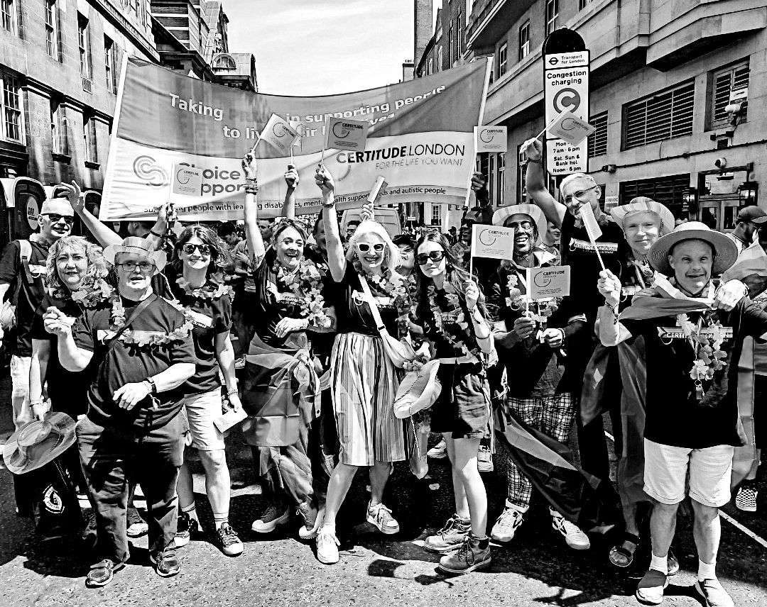 Certitude at Pride event
