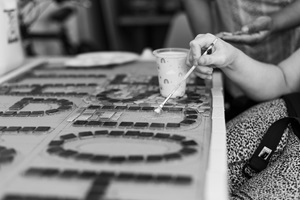hand painting