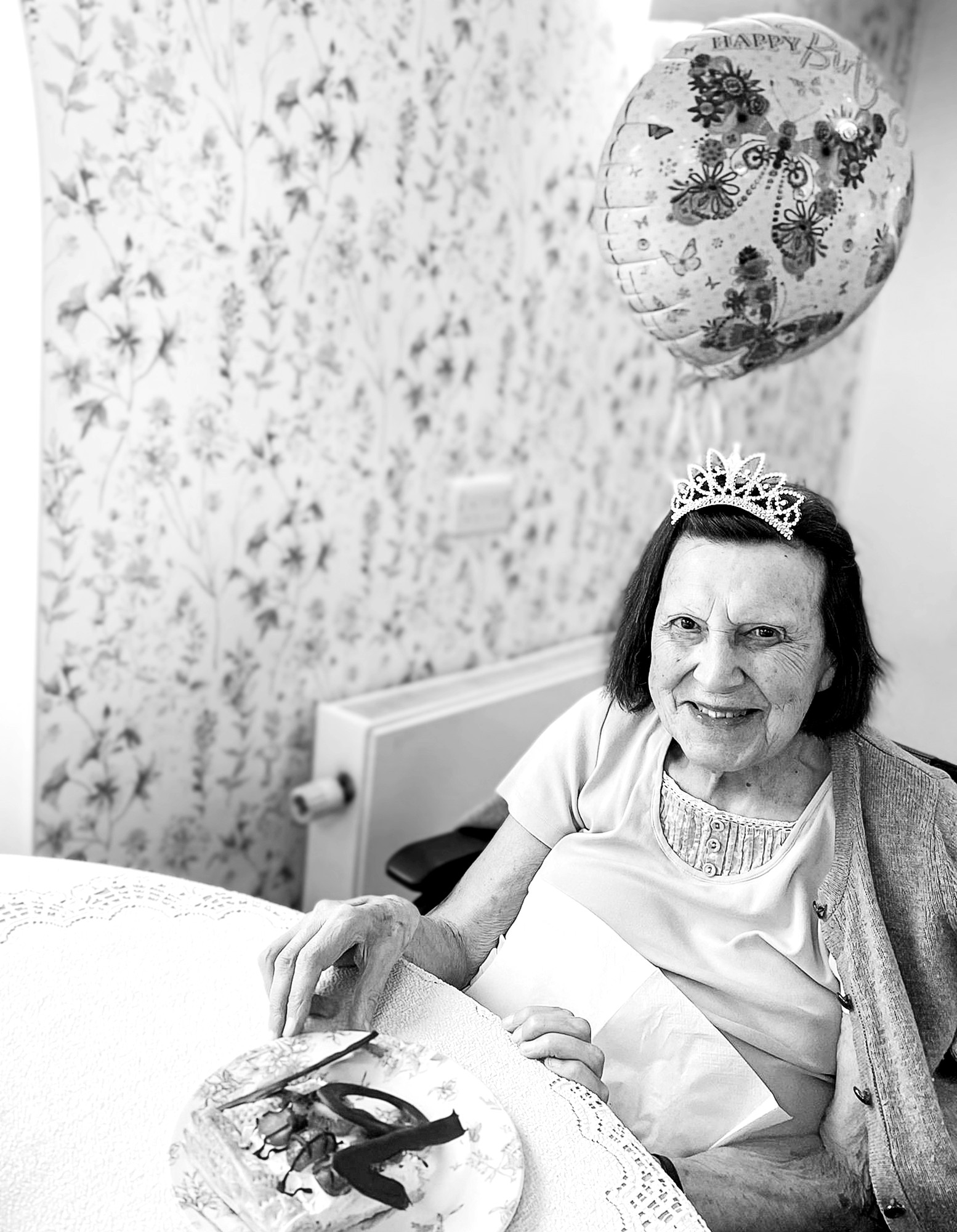 woman celebrating 101st birthday